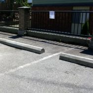 Parking Barriers Installed