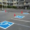 Parkade Line Painting