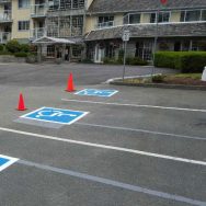 Parkade Line Painting