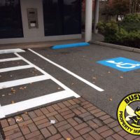 Parkade Line Painting